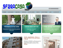 Tablet Screenshot of grupposferacasa.com